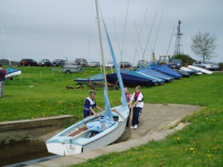 Getting the boat ready